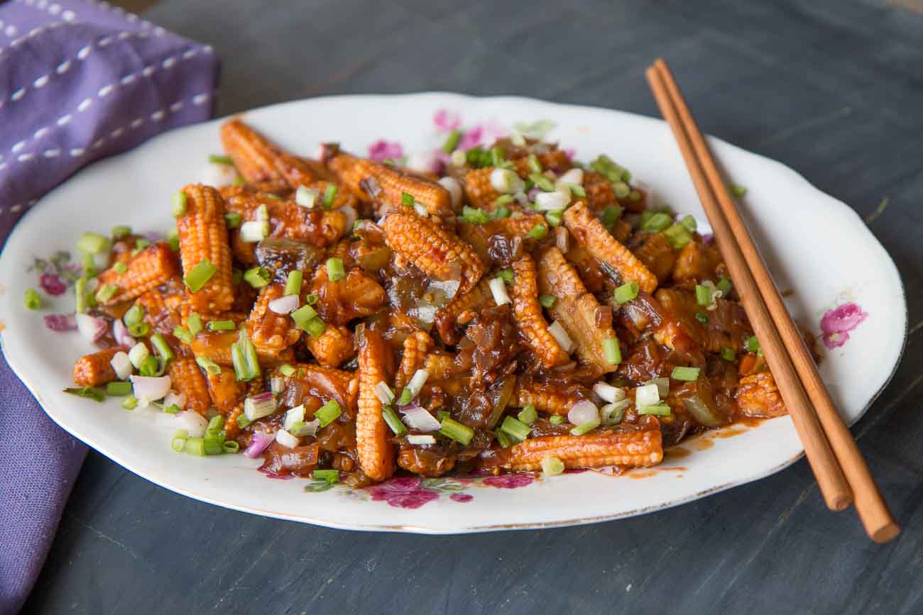Refresh chef special babycorn masala